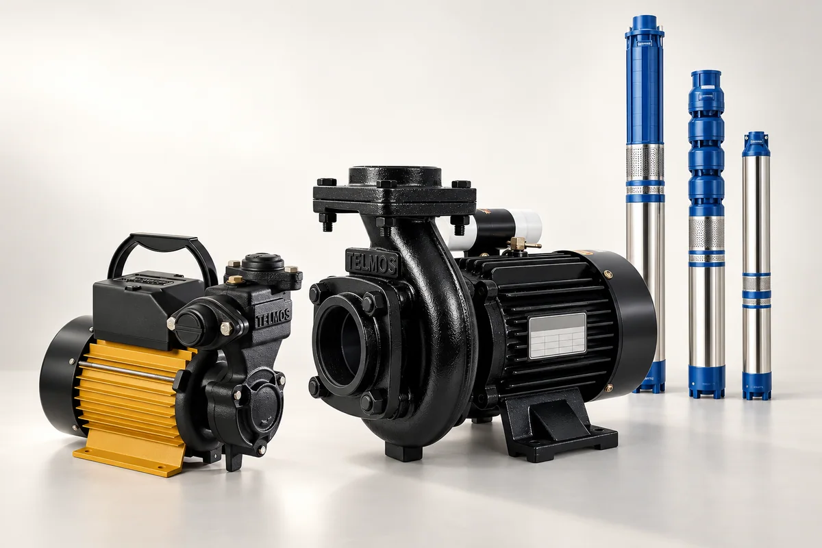 TELMOS pumps in a commercial studio presentation