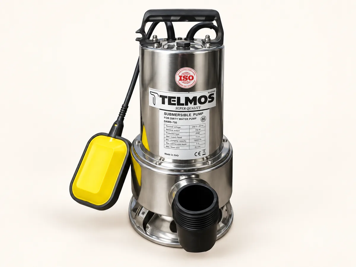 TELMOS DRAIN MASTER / Sewage Pump - 1 HP