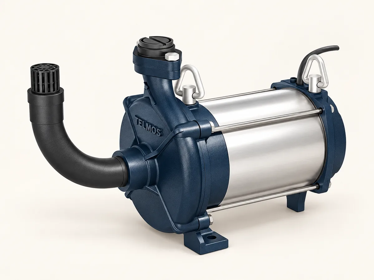 TELMOS WELL MAX Open Well Pump - 1 HP